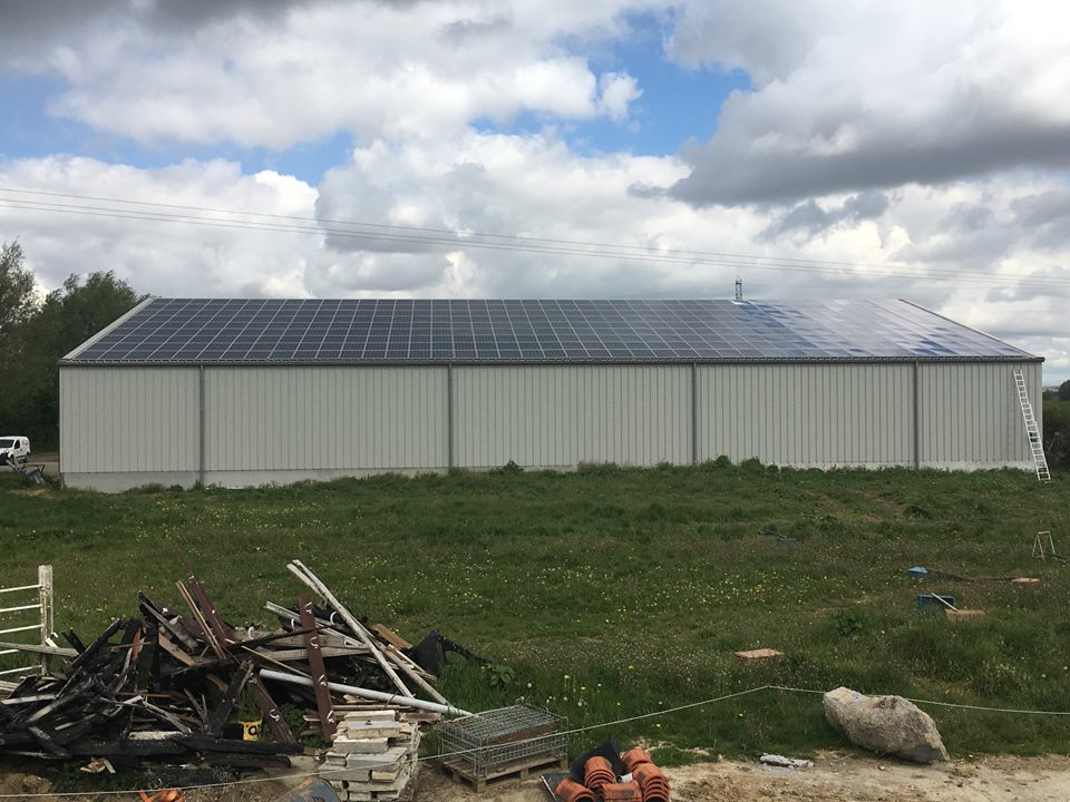 Installation photovoltaïque agricole nord 100 kWc